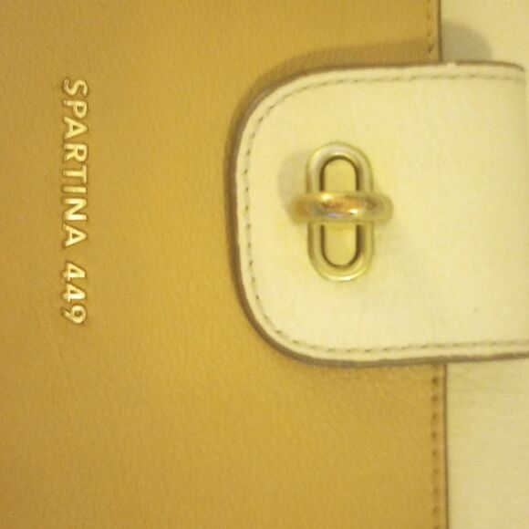 Spartina 449  Leather Crossbody With Removable Adjustable Strap - Picture 2 of 11